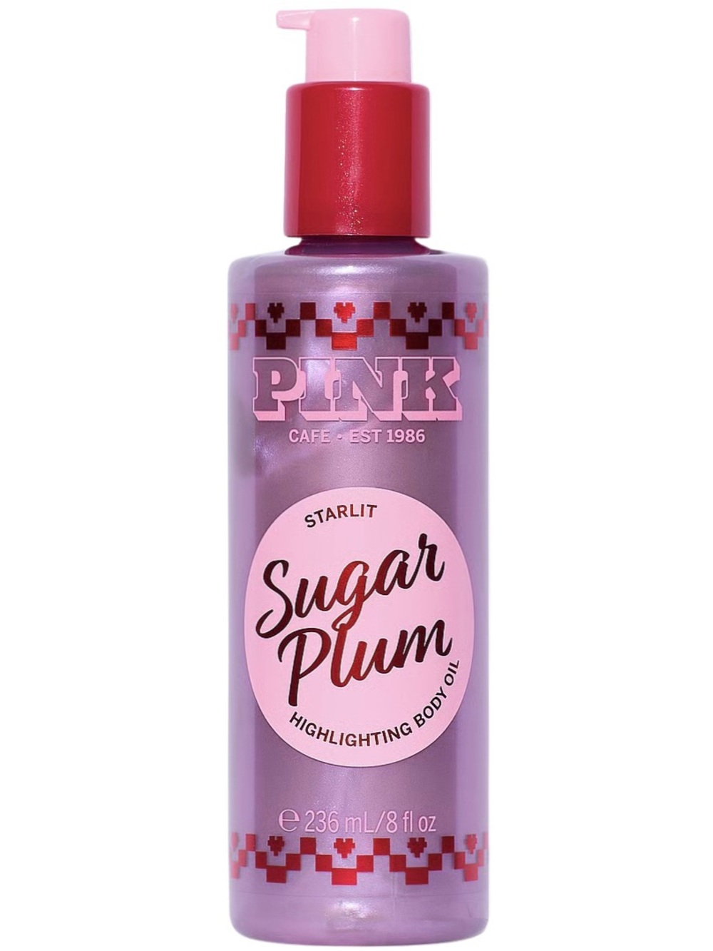 Victoria’s Secret PINK Sugar Plum Starlit Highlighting Body Oil 8oz